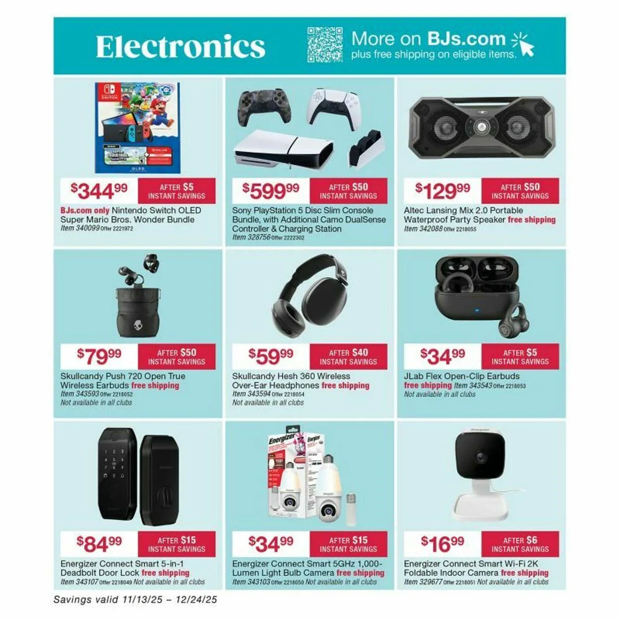 Weekly promotion BJ's spanning from November 20 to December 4 2025 - Page 33 for Catalogue 365