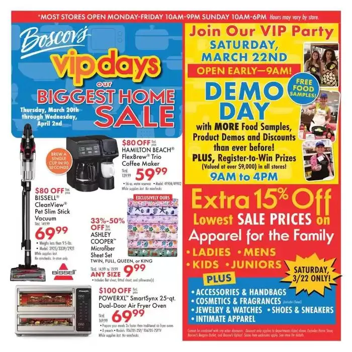Weekly ad Weekly Ads Boscov's from March 20 to April 2 2025 - Page 1