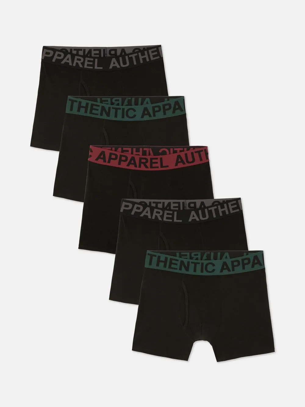 5pk Elasticated Waist Trunks