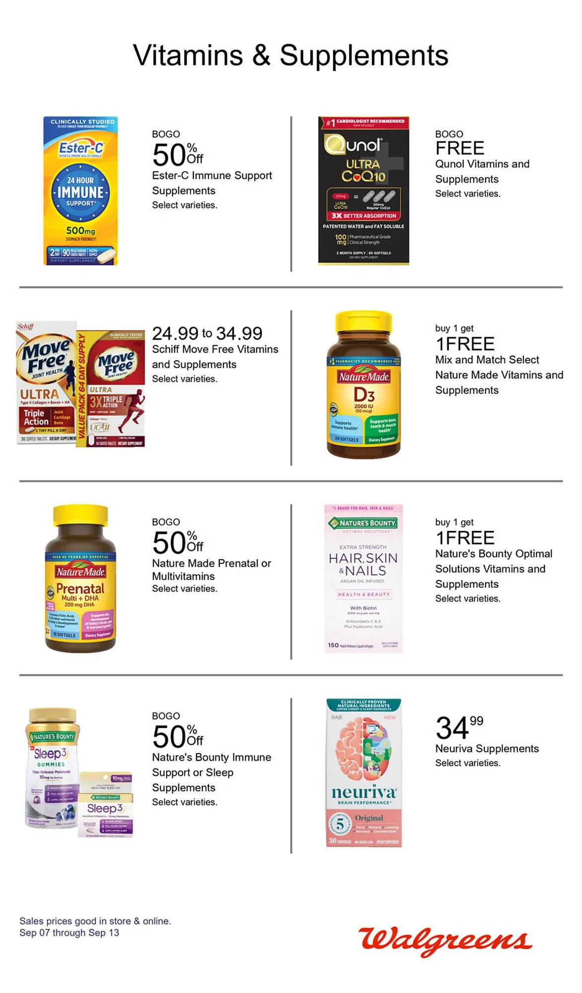 Weekly ad Walgreens weekly ad from September 7 to September 13 2025 - Page 9
