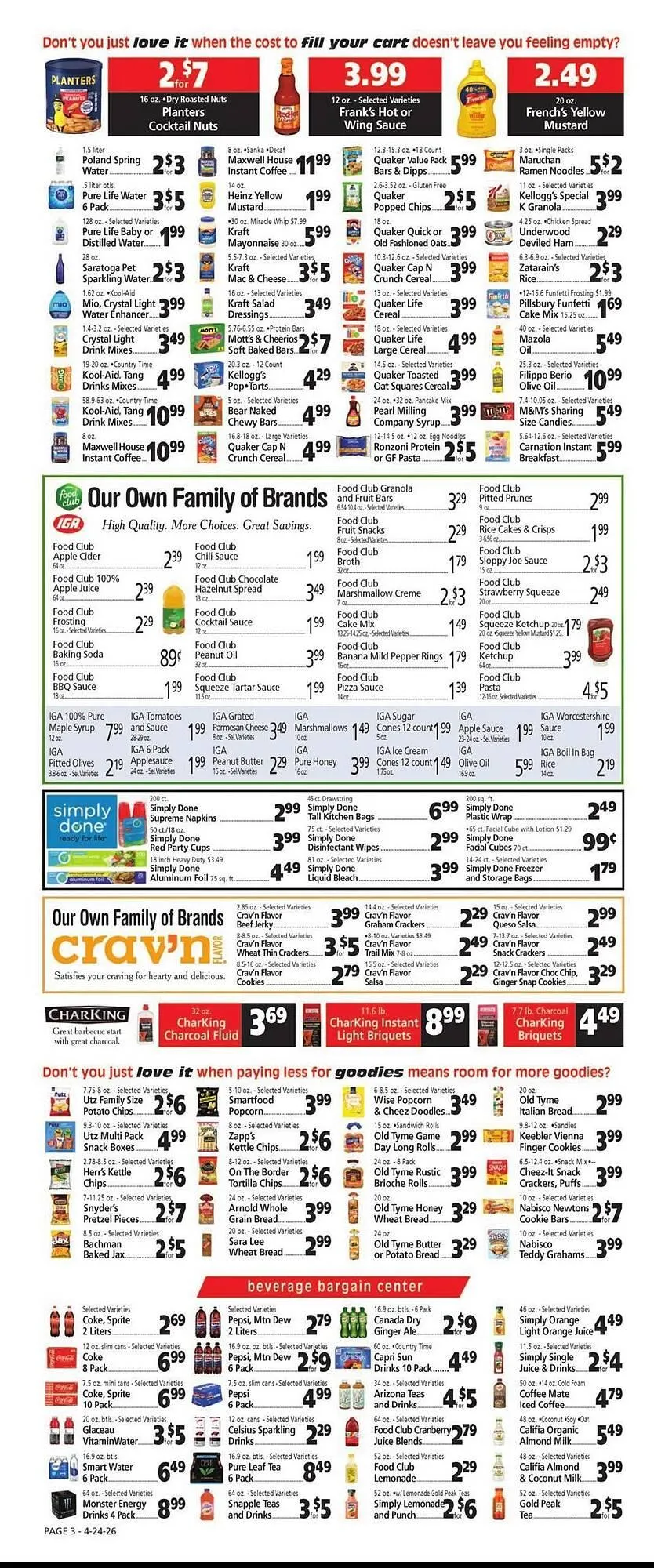 Weekly ad George's Market weekly ad from April 24 to April 30 2026 - Page 3