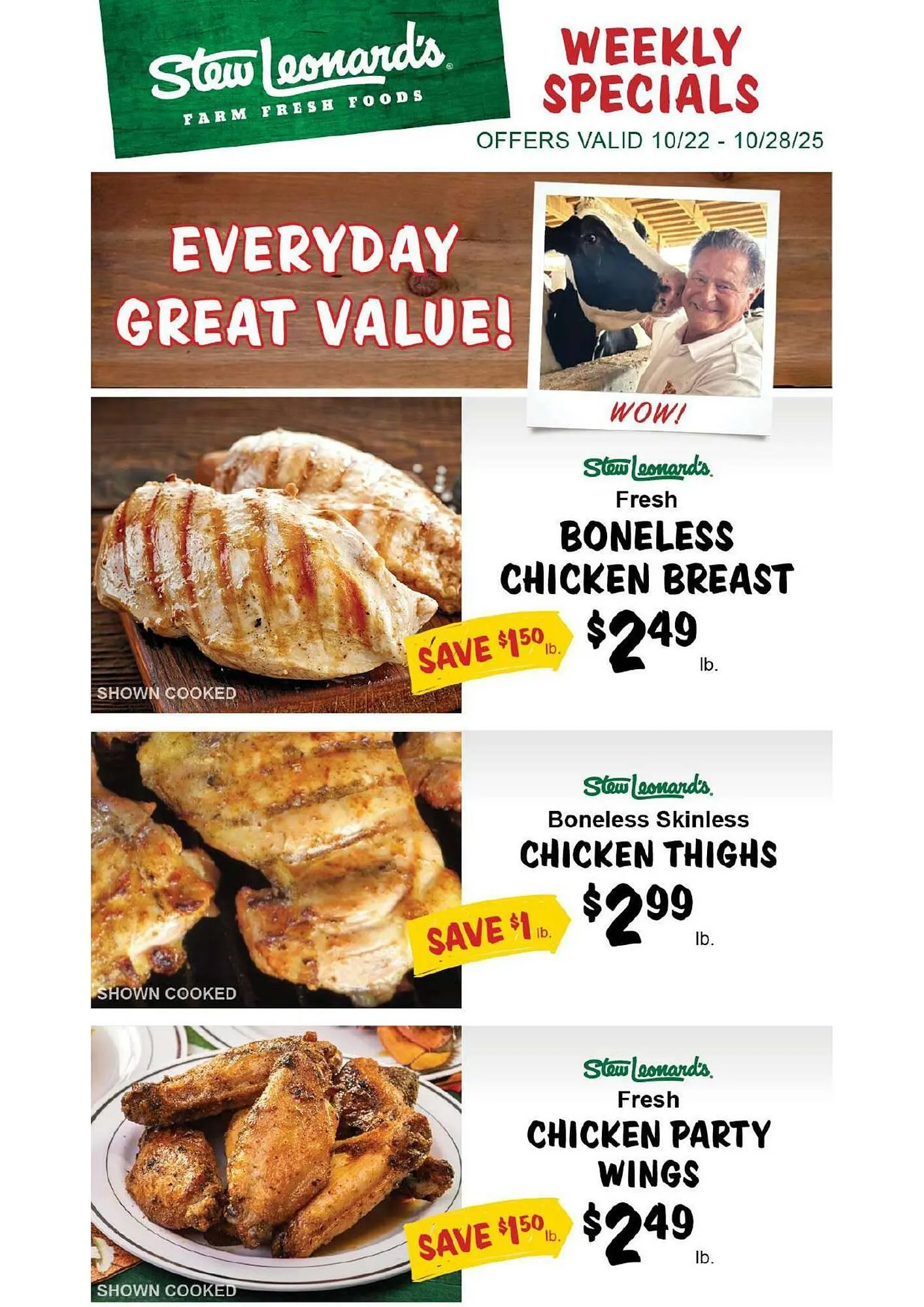 Stew Leonards flyer - 1