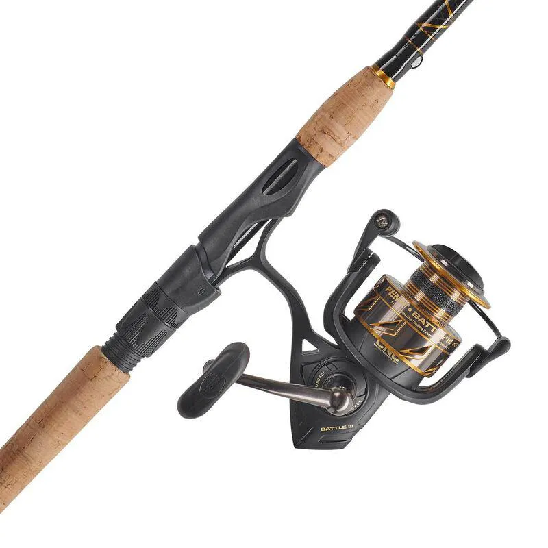 7' Battle® III 4000 2-Piece Spinning Combo