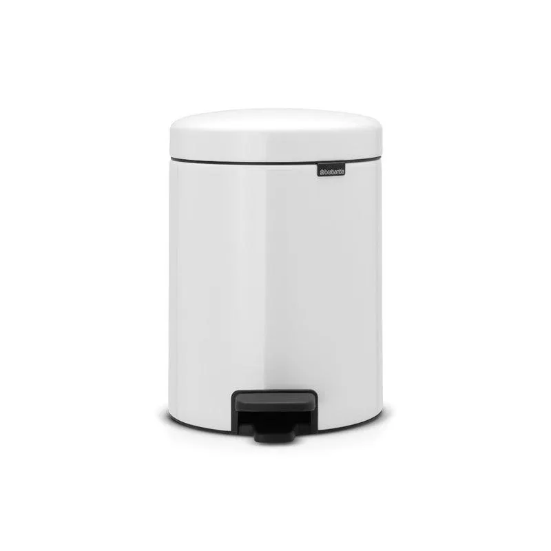 Brabantia NewIcon Step On Trash Can, 1.3 Gallon (5 Liter)