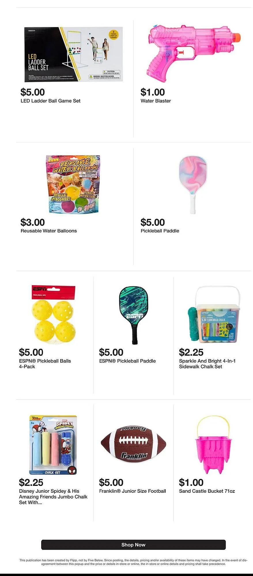 Weekly ad Five Below Weekly Ad from May 20 to May 26 2025 - Page 9