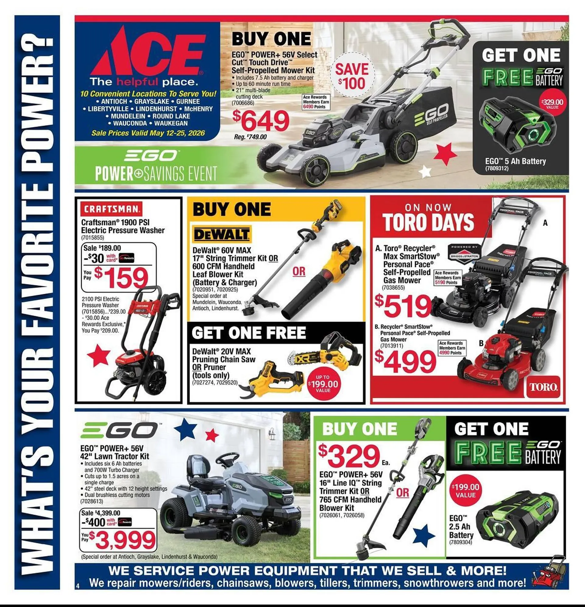 Weekly ad Ace Hardware flyer from May 12 to May 25 2026 - Page 4