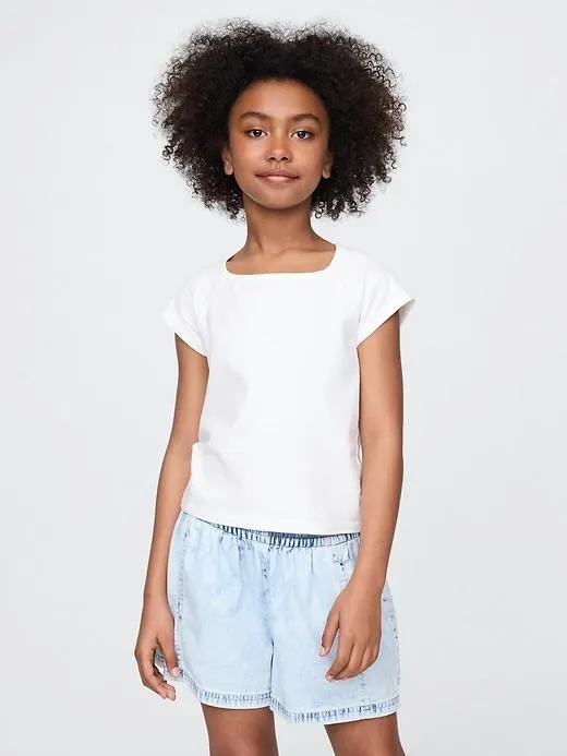 Kids Square-Neck T-Shirt