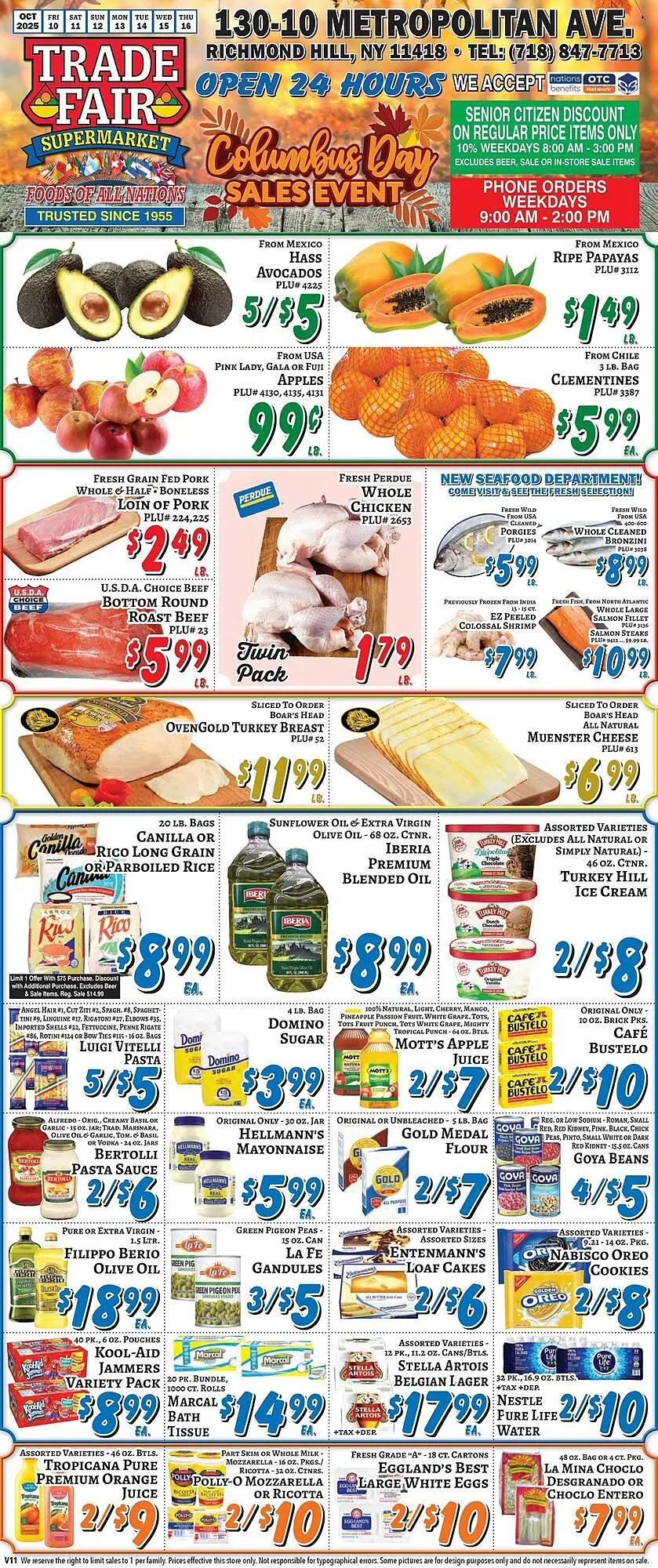 Weekly ad Trade Fair Supermarket weekly ad from October 10 to October 16 2025 - Page 1