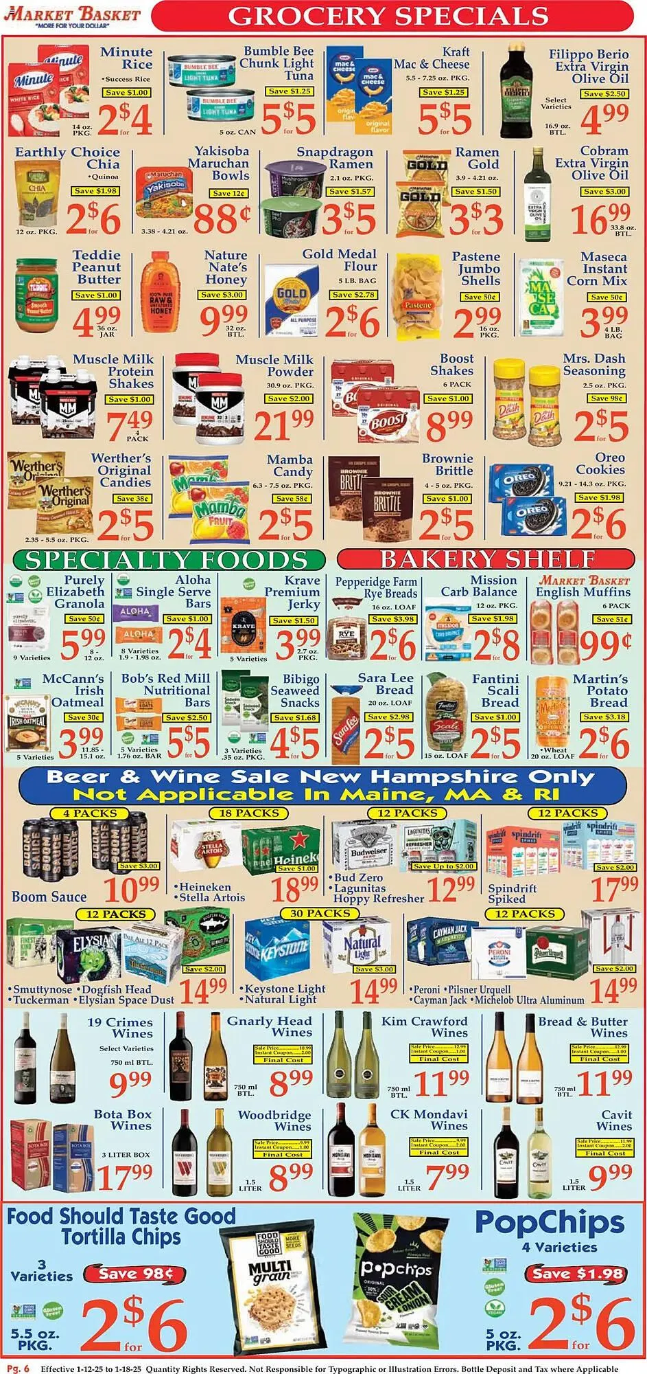 Weekly ad Market Basket Weekly Ad from January 12 to January 18 2025 - Page 6
