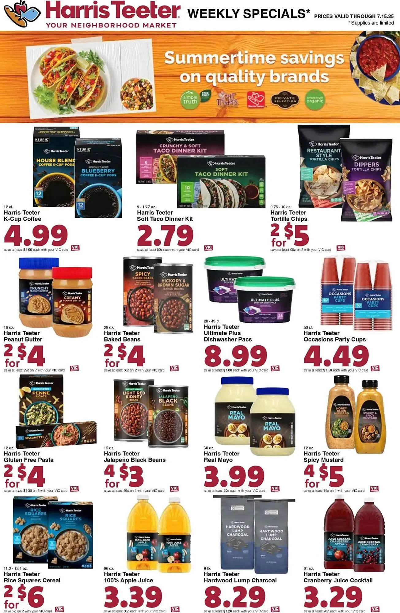 Catálogo de Harris Teeter Weekly Ad 9 de julio al 16 de julio 2025 - Página 13