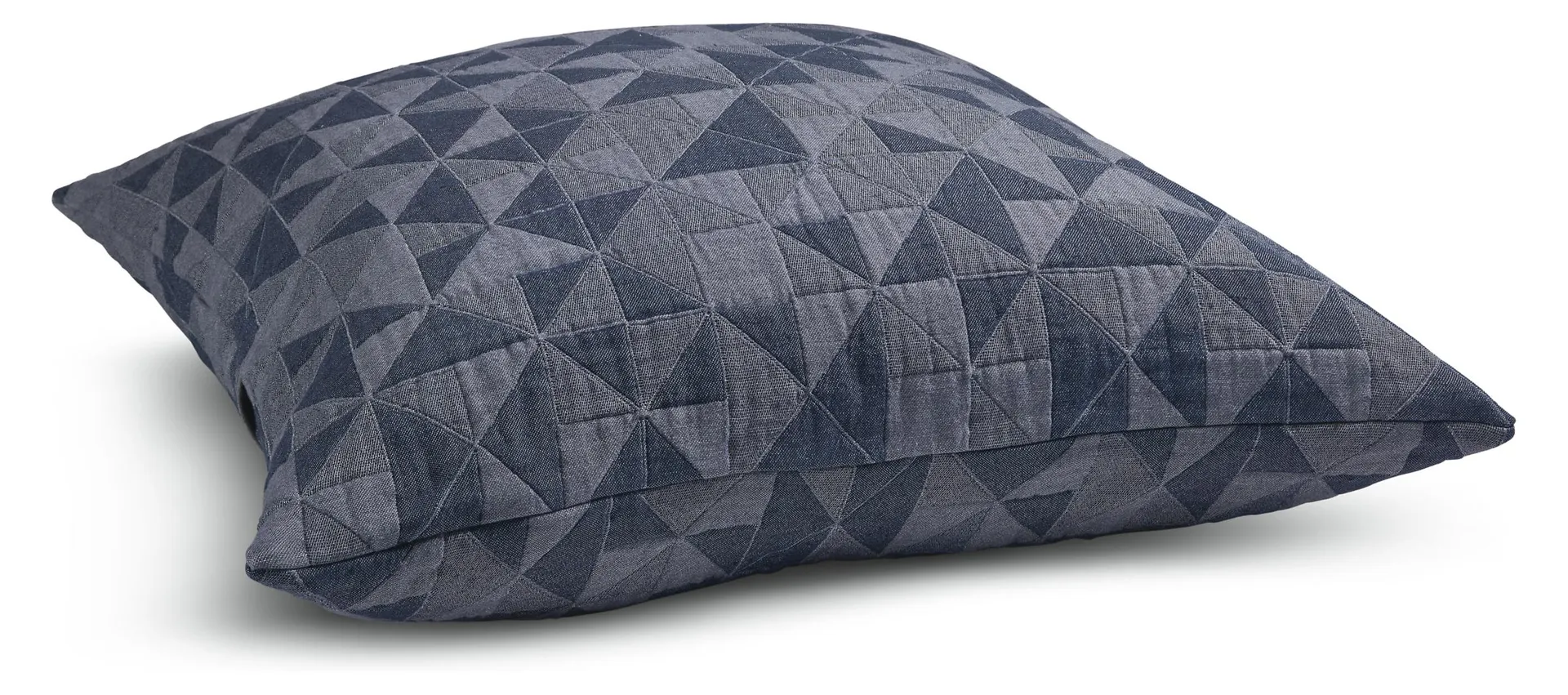 Clemson Matelassé Euro Sham in Blue