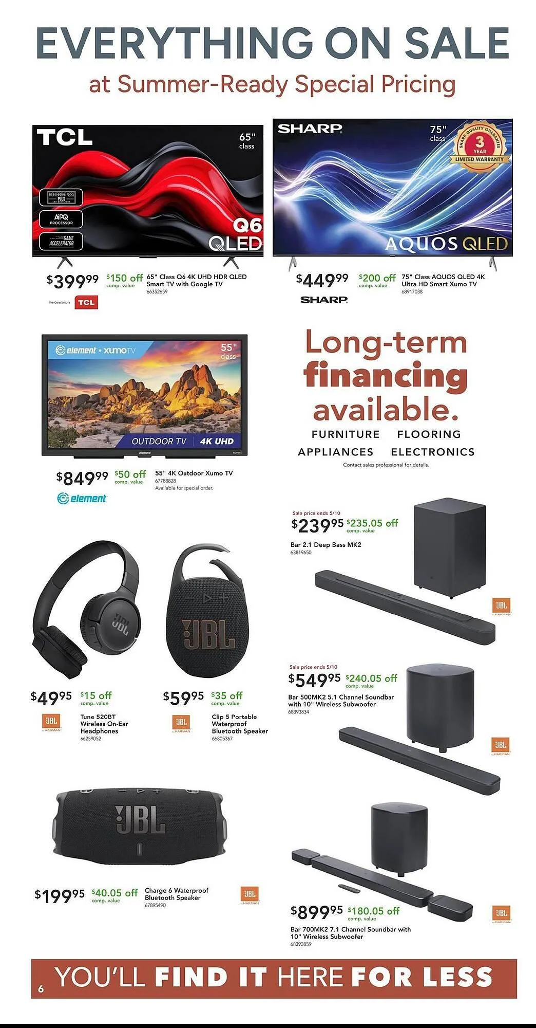 Weekly ad Nebraska Furniture Mart weekly ad from May 6 to May 12 2026 - Page 6