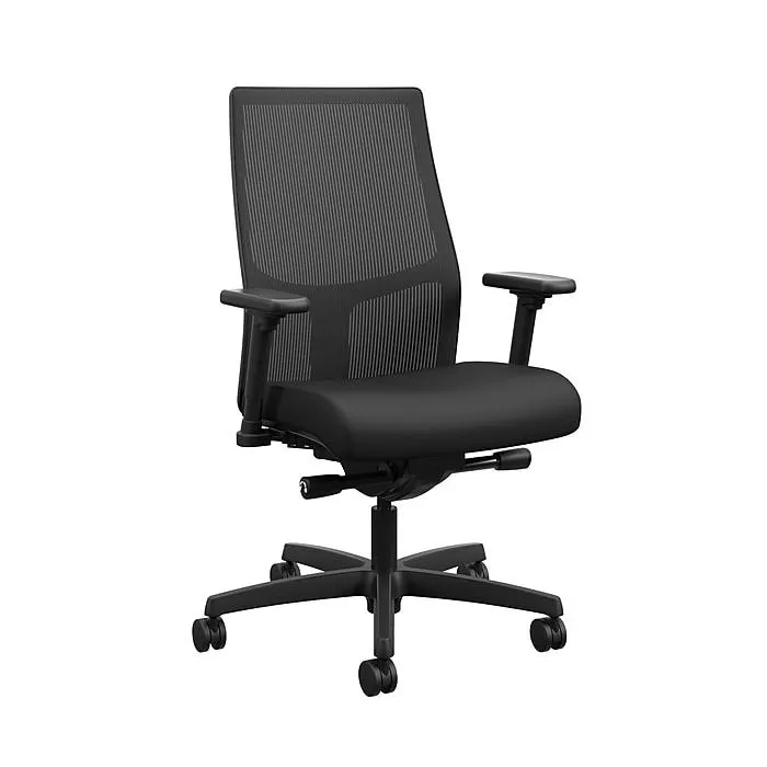 HON Ignition 2.0 Mesh Back Fabric Computer and Desk Chair,