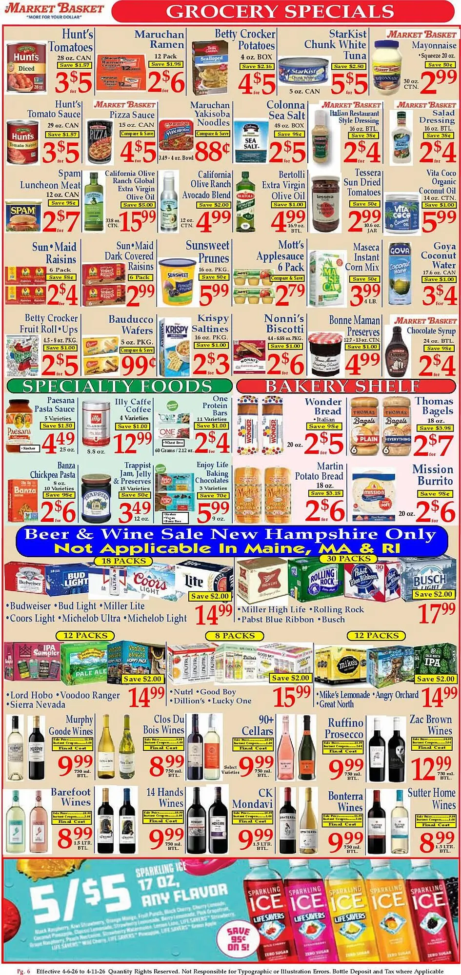 Weekly ad Market Basket weekly ad from April 6 to April 11 2026 - Page 6