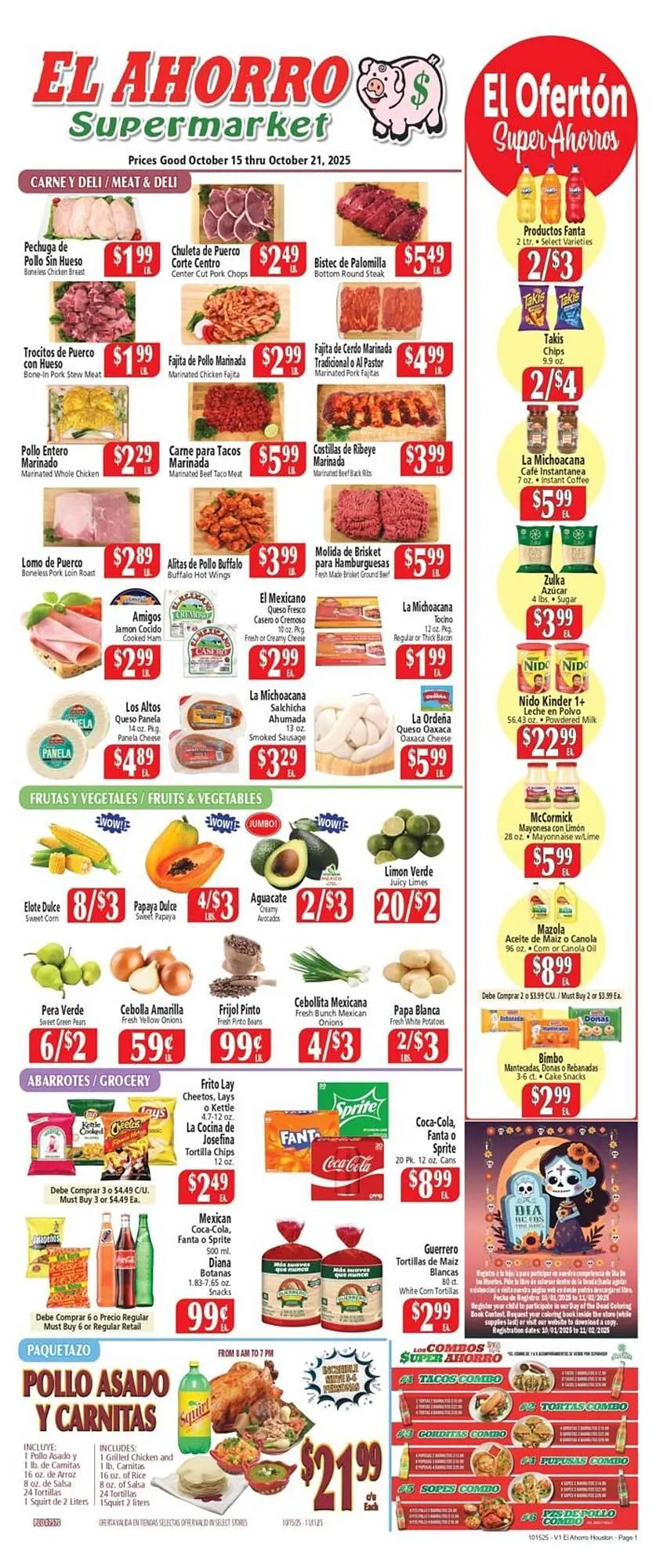 El Ahorro weekly ad - 1