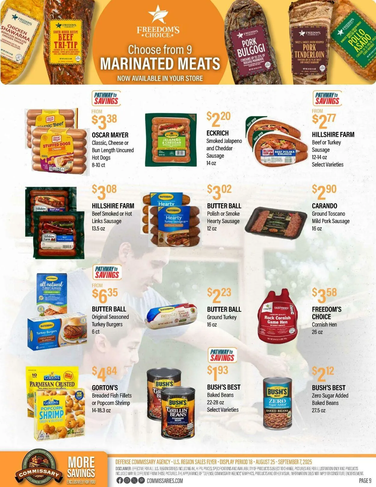 Weekly ad Commissary - Fort Irwin from August 25 to September 8 2025 - Page 9