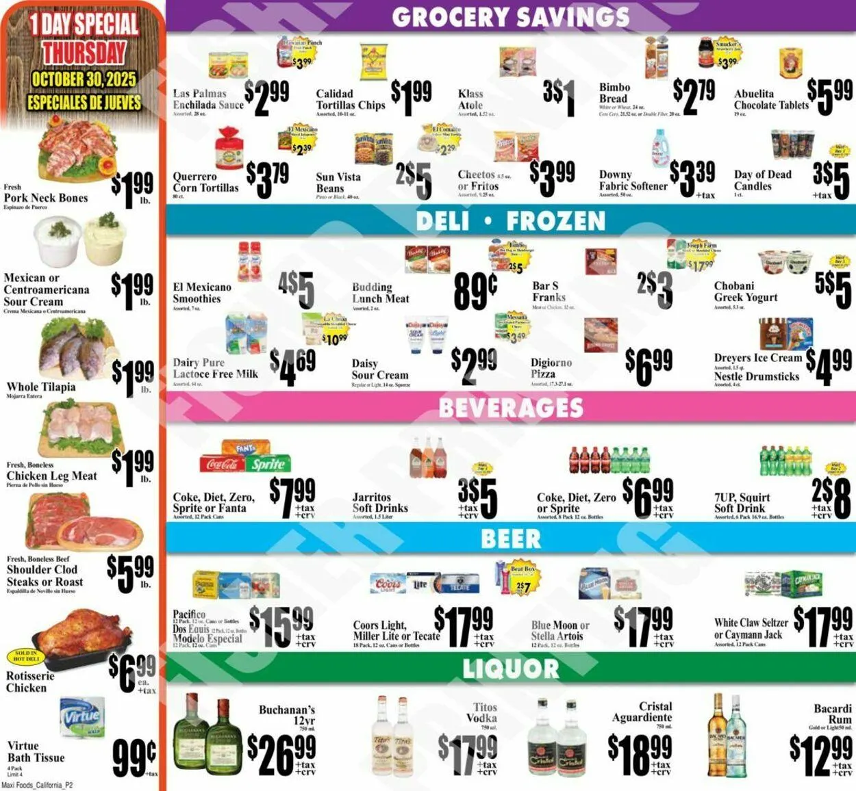 Weekly ad Maxi Foods Current weekly ad from October 29 to November 4 2025 - Page 2