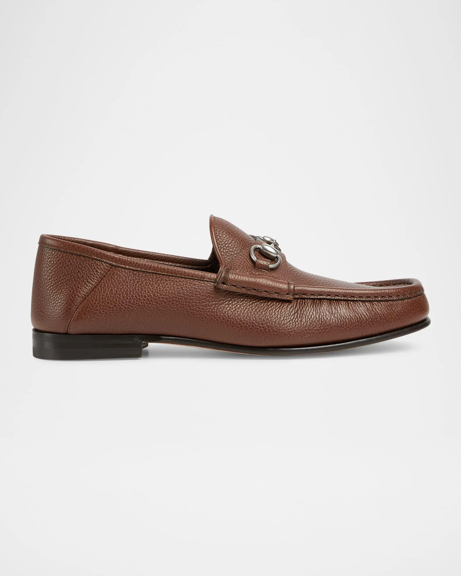 Men's Horsebit 1953 Grained Leather Bit Loafers