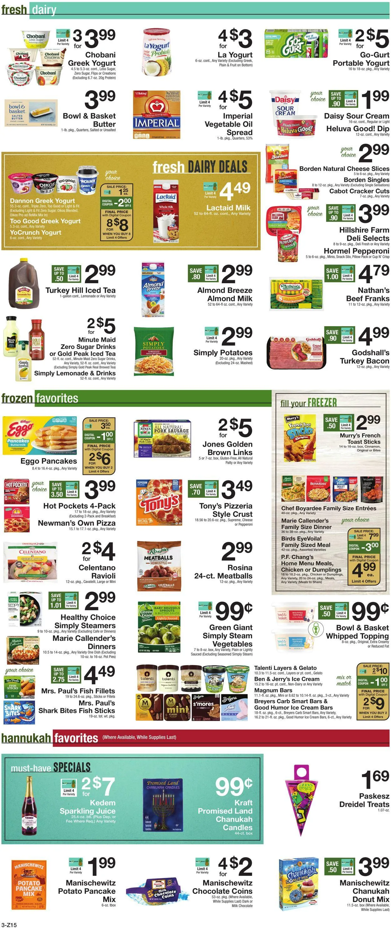 Weekly promotion Gerrity's Supermarkets Current weekly ad spanning from December 11 to December 18 2025 - Page 3 for Catalogue 365