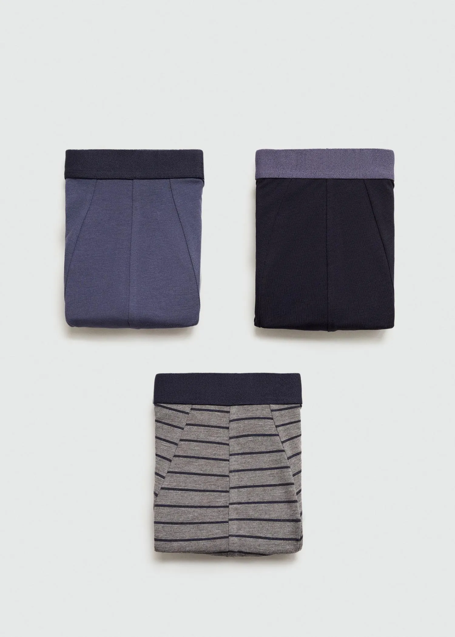 Pack 3 calzoncillos combinados