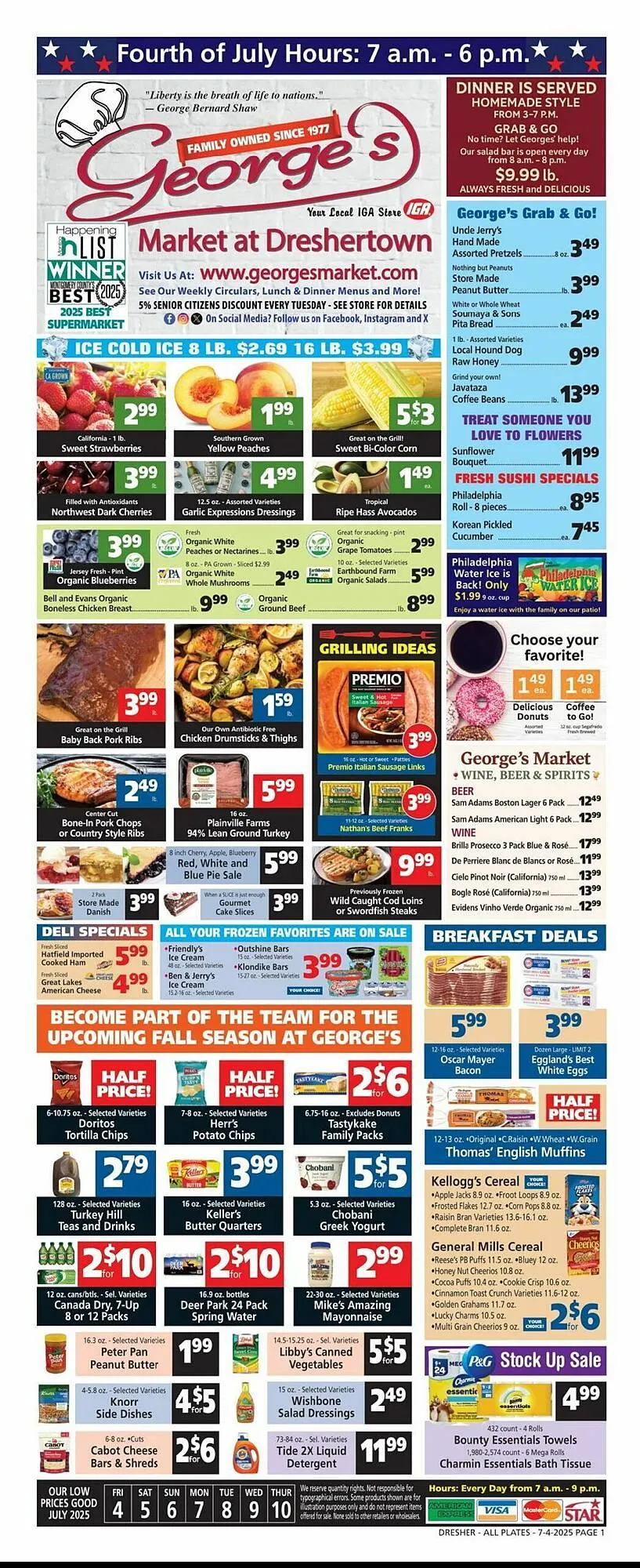 Georges Market Weekly Ad - 1