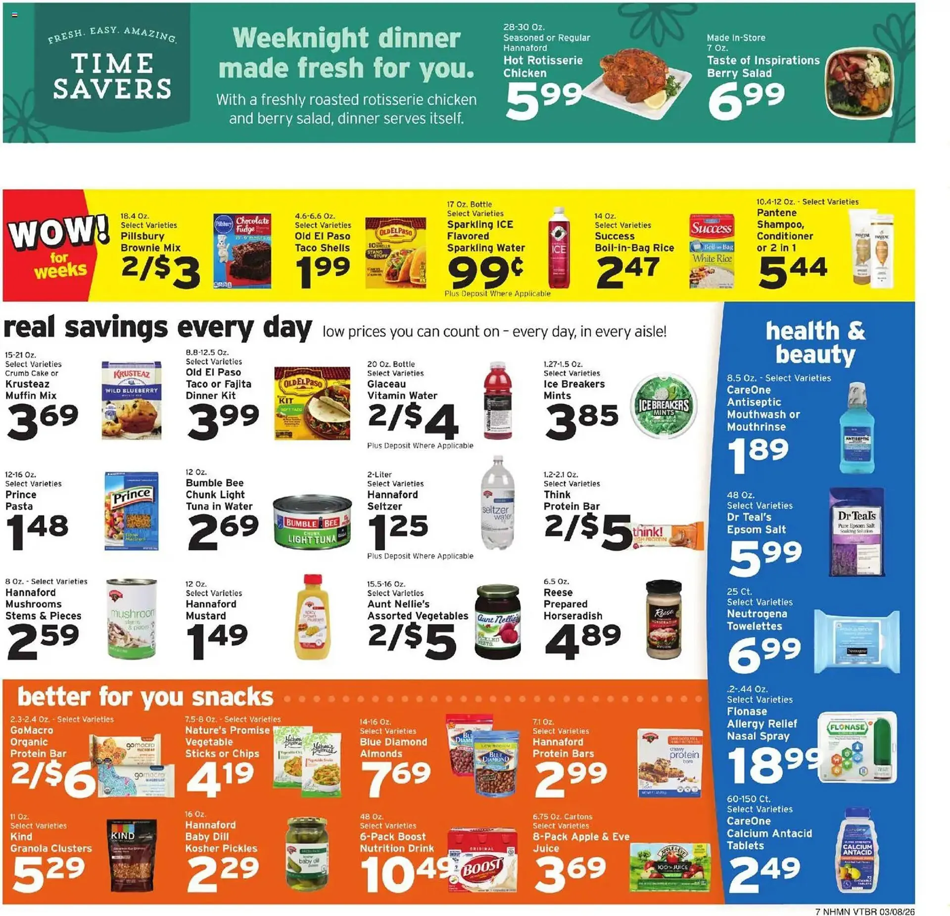 Weekly ad Hannaford flyer from March 8 to March 14 2026 - Page 7