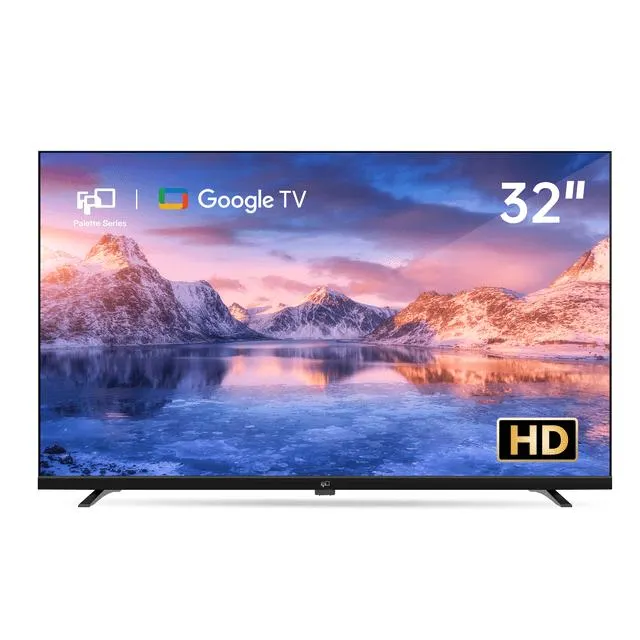 FPD 32-inch Palette-Series HD 720p Smart Google TV, Dolby Atmos, Hdr 10, Bluetooth