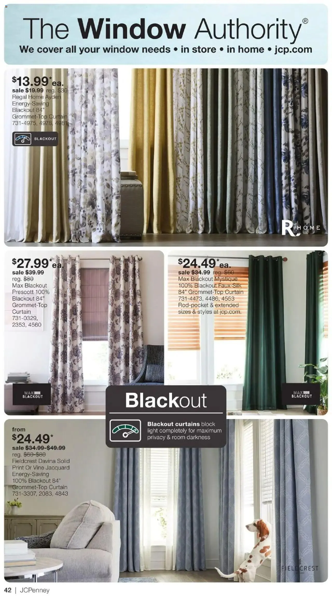 Weekly ad JCPenney Biggest Home Sale of the Season from April 7 to April 27 2025 - Page 41