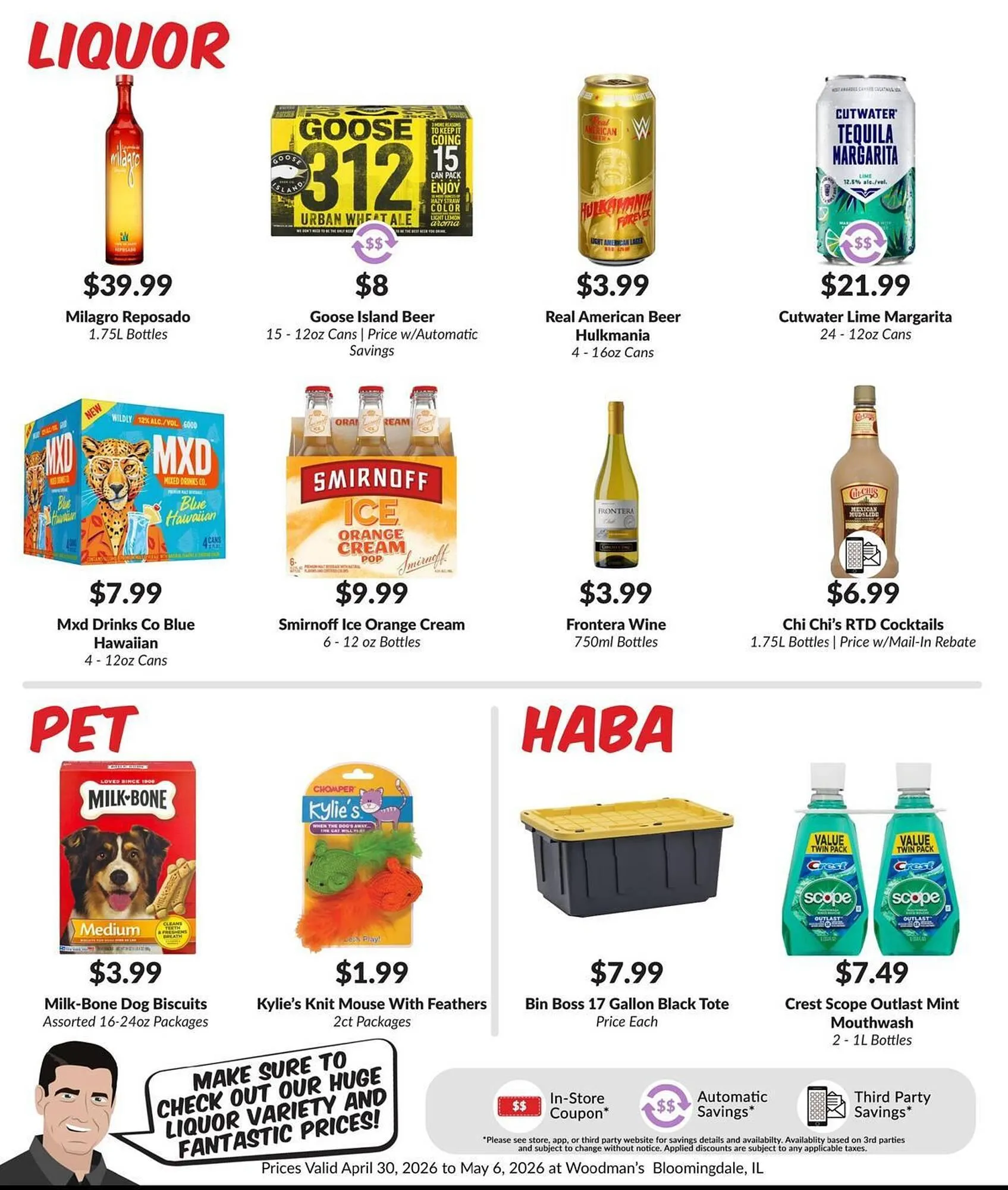 Weekly promotion Woodman's weekly ad spanning from April 30 to May 6 2026 - Page 9 for Catalogue 365