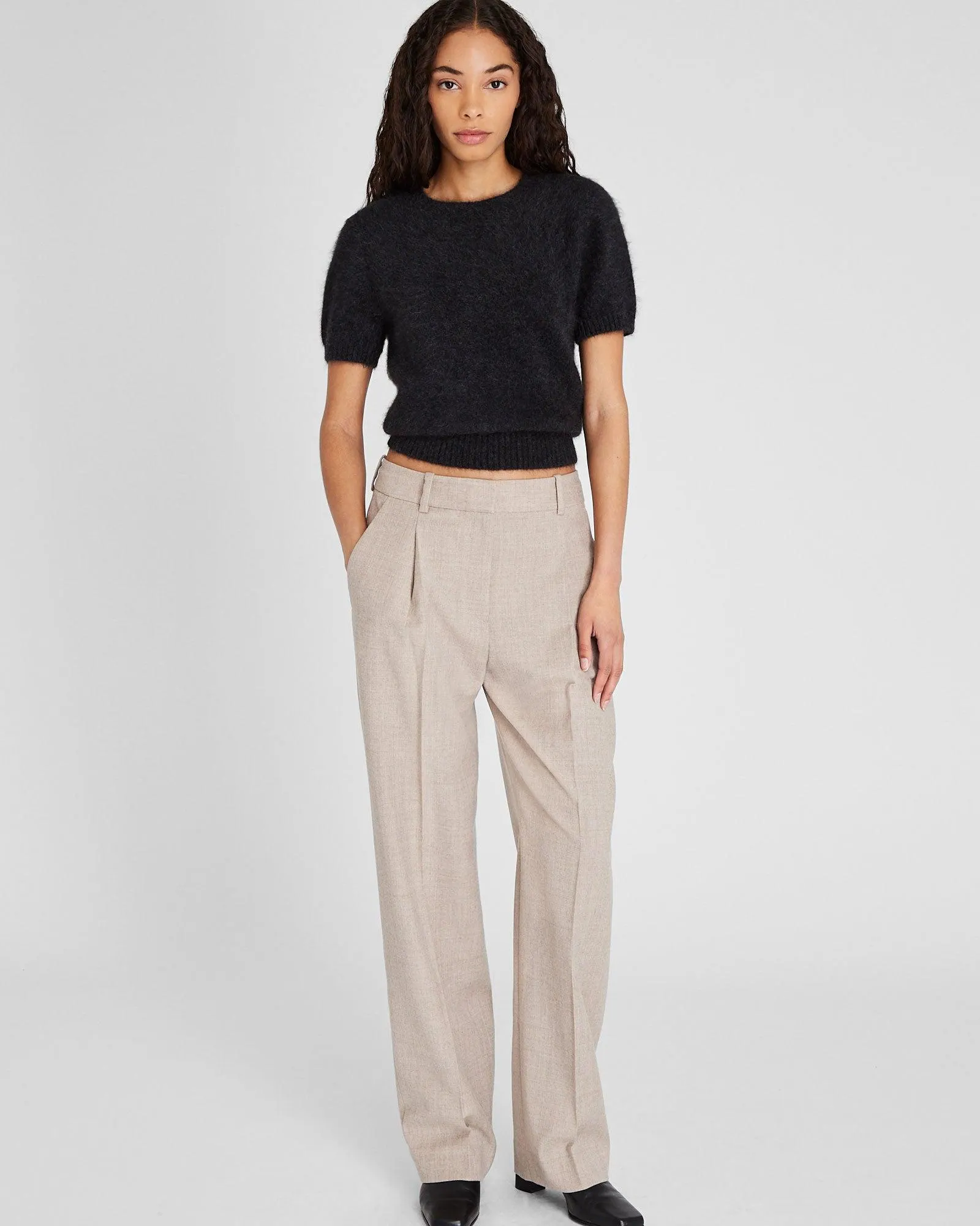 Wool Flannel Trouser