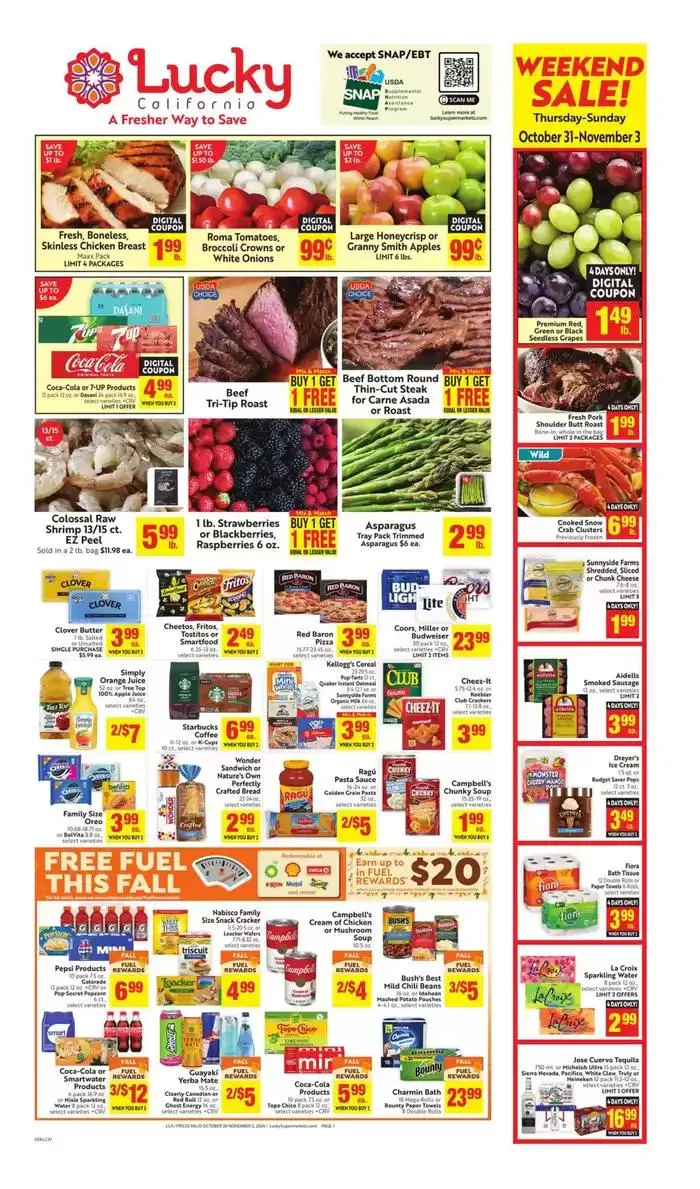 Weekly ad Weekly from October 30 to November 5 2024 - Page 1