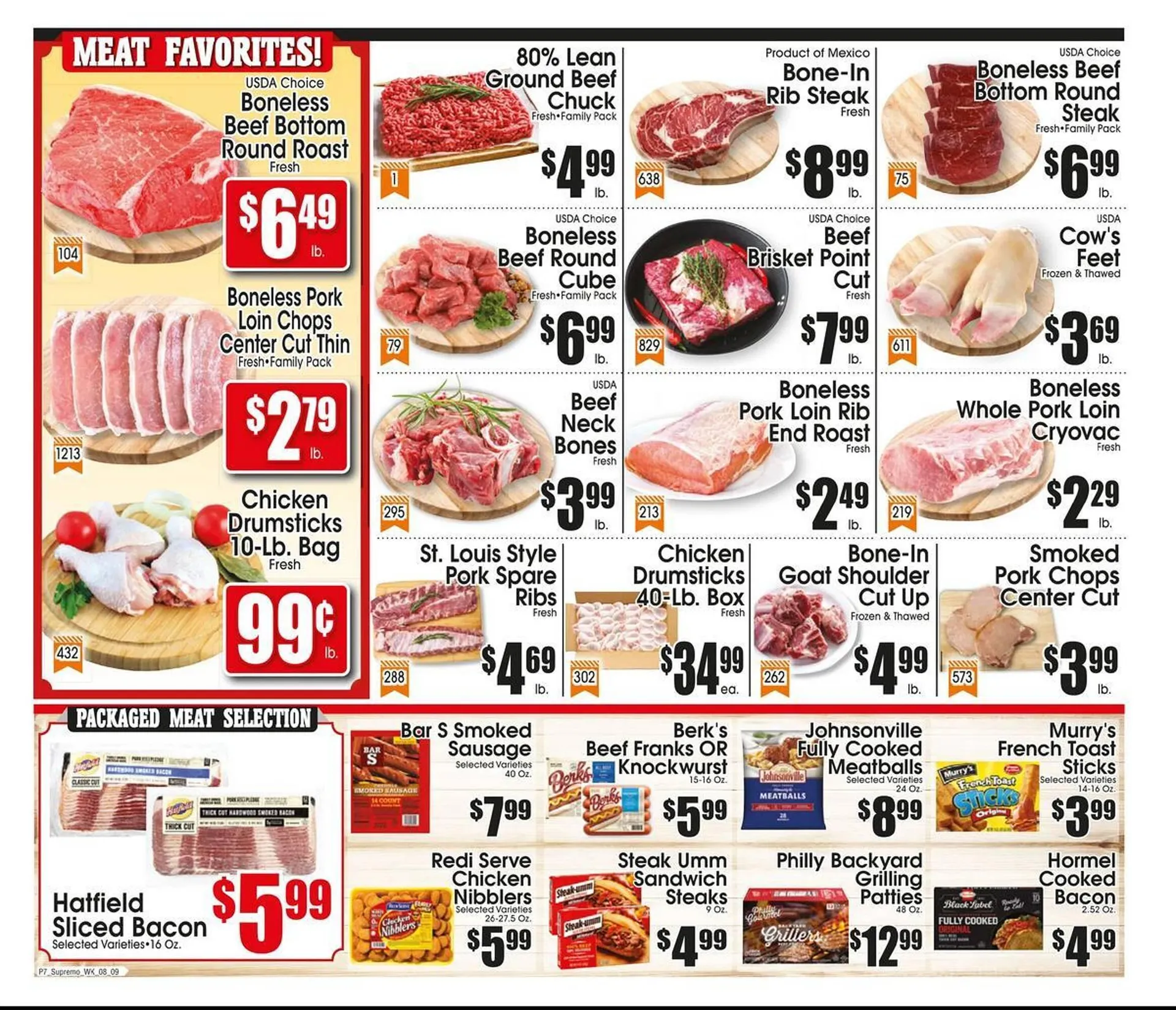 Weekly ad Supremo Foods Inc Weekly Ad from August 9 to August 15 2025 - Page 7