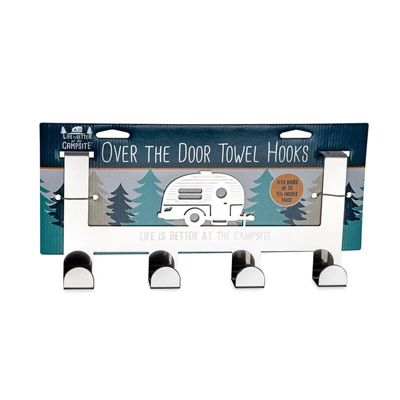 Camco Life is Better at the Campsite Over-the-Door Towel Hanger