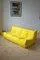 Yellow Microfiber 2-Seat Togo Sofa by Michel Ducaroy for Ligne Roset