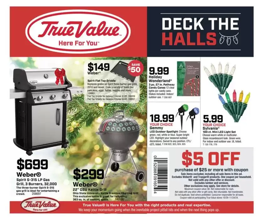 Weekly ad Exclusive deals for our customers from October 28 to November 24 2024 - Page 1