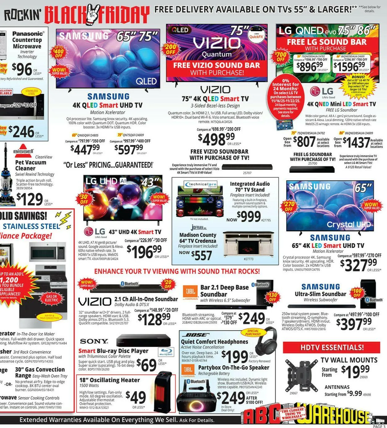 Weekly ad ABC Warehouse Current weekly ad from November 16 to November 22 2025 - Page 3