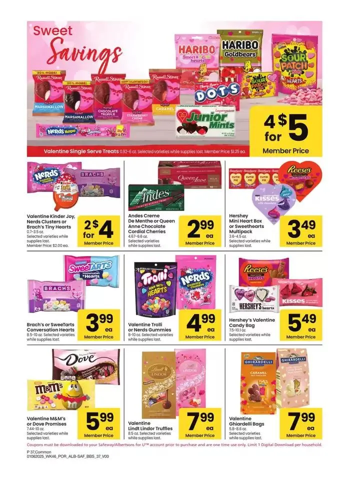 Weekly ad Albertsons - Portland - BBS from January 6 to February 2 2025 - Page 37