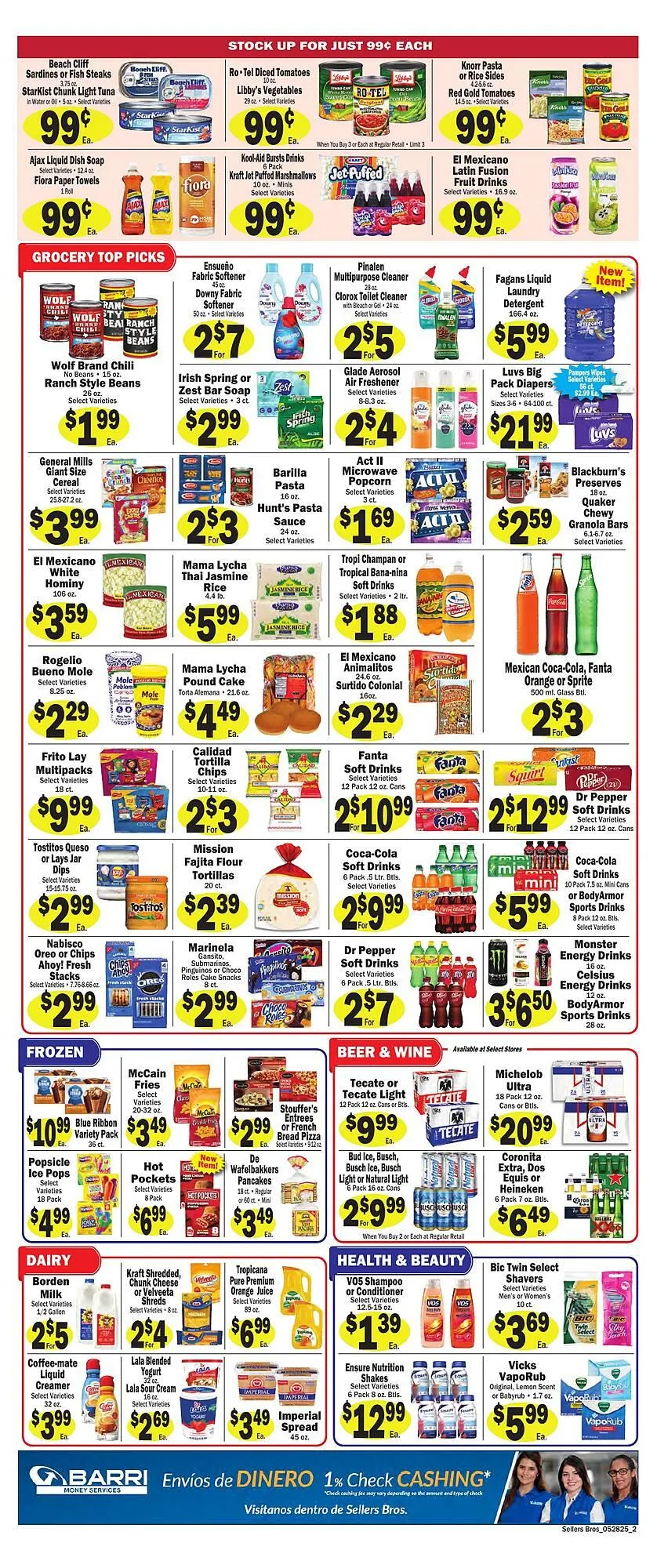 Weekly ad Sellers Bros Weekly Ad from May 28 to June 3 2025 - Page 2