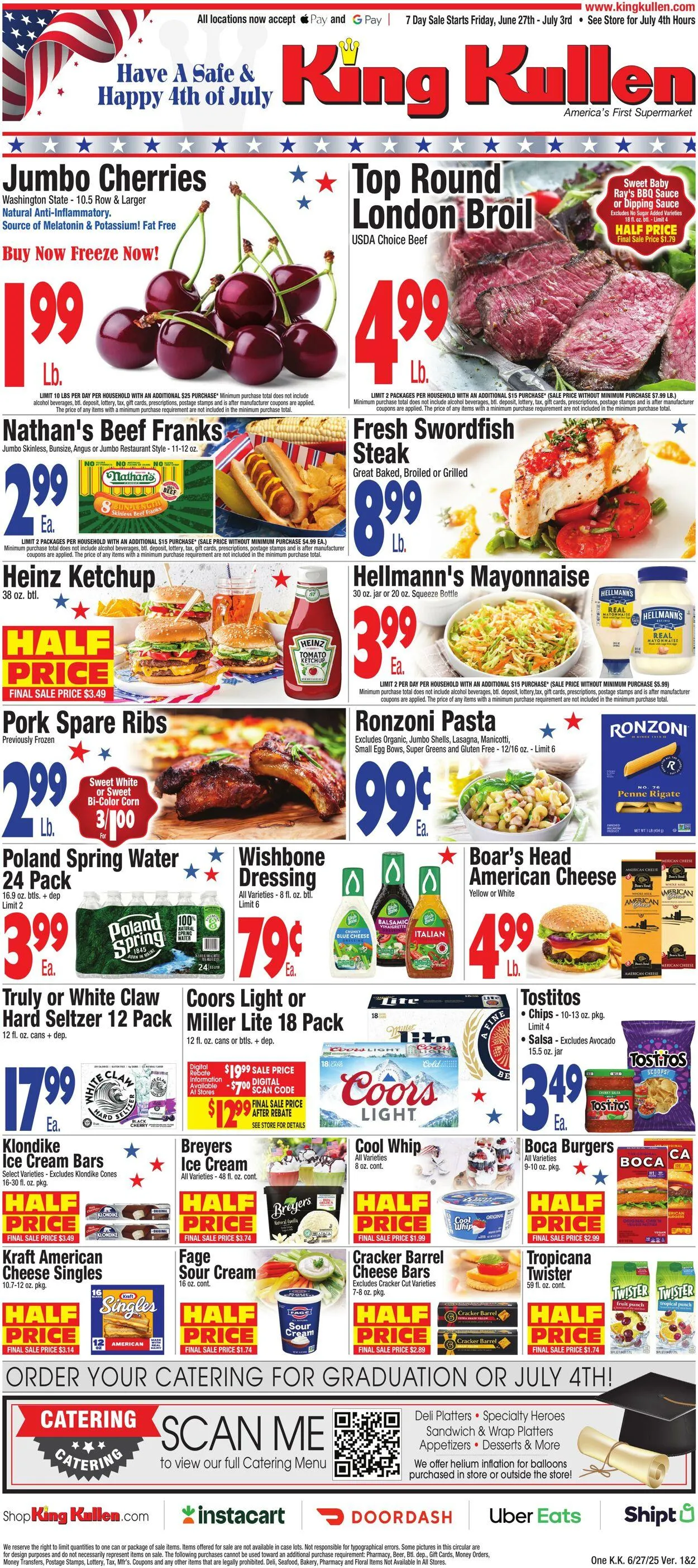King Kullen Current weekly ad - 1