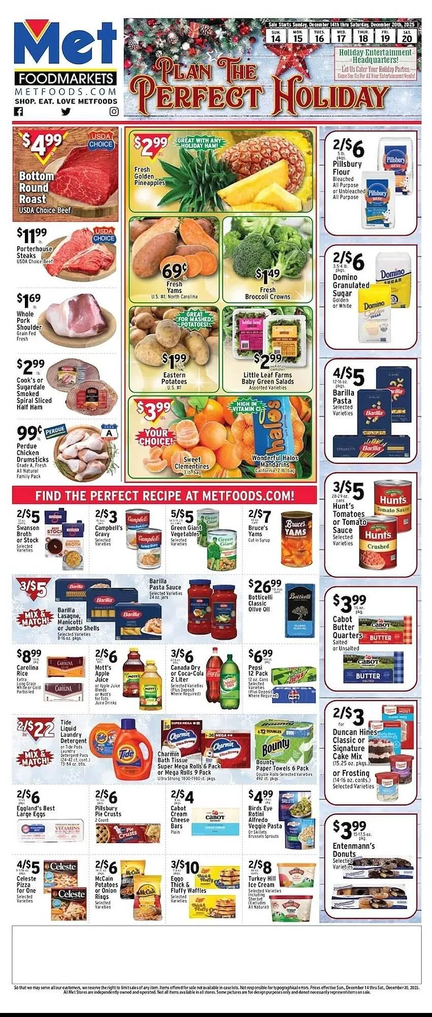 Weekly ad Met Foodmarkets weekly ad from December 14 to December 20 2025 - Page 1