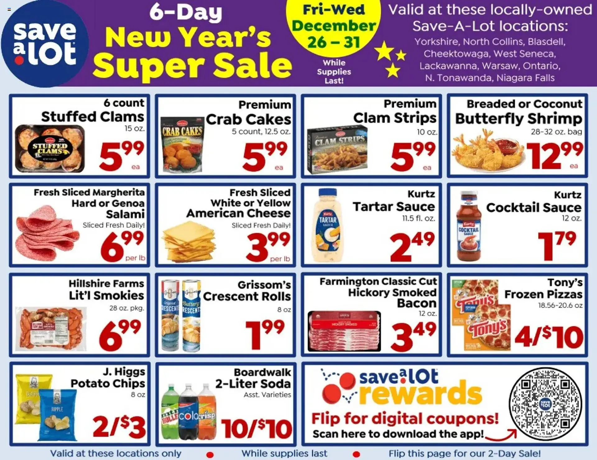 Weekly ad Save a Lot weekly ad from December 26 to December 31 2025 - Page 1