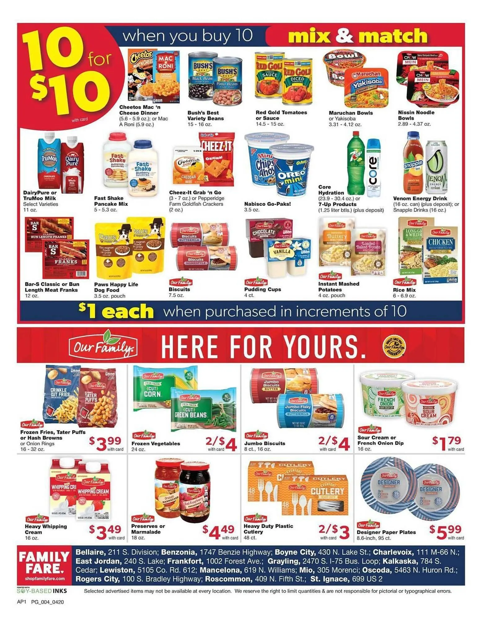 Weekly ad Family Fare Weekly Ad from April 20 to April 26 2025 - Page 2