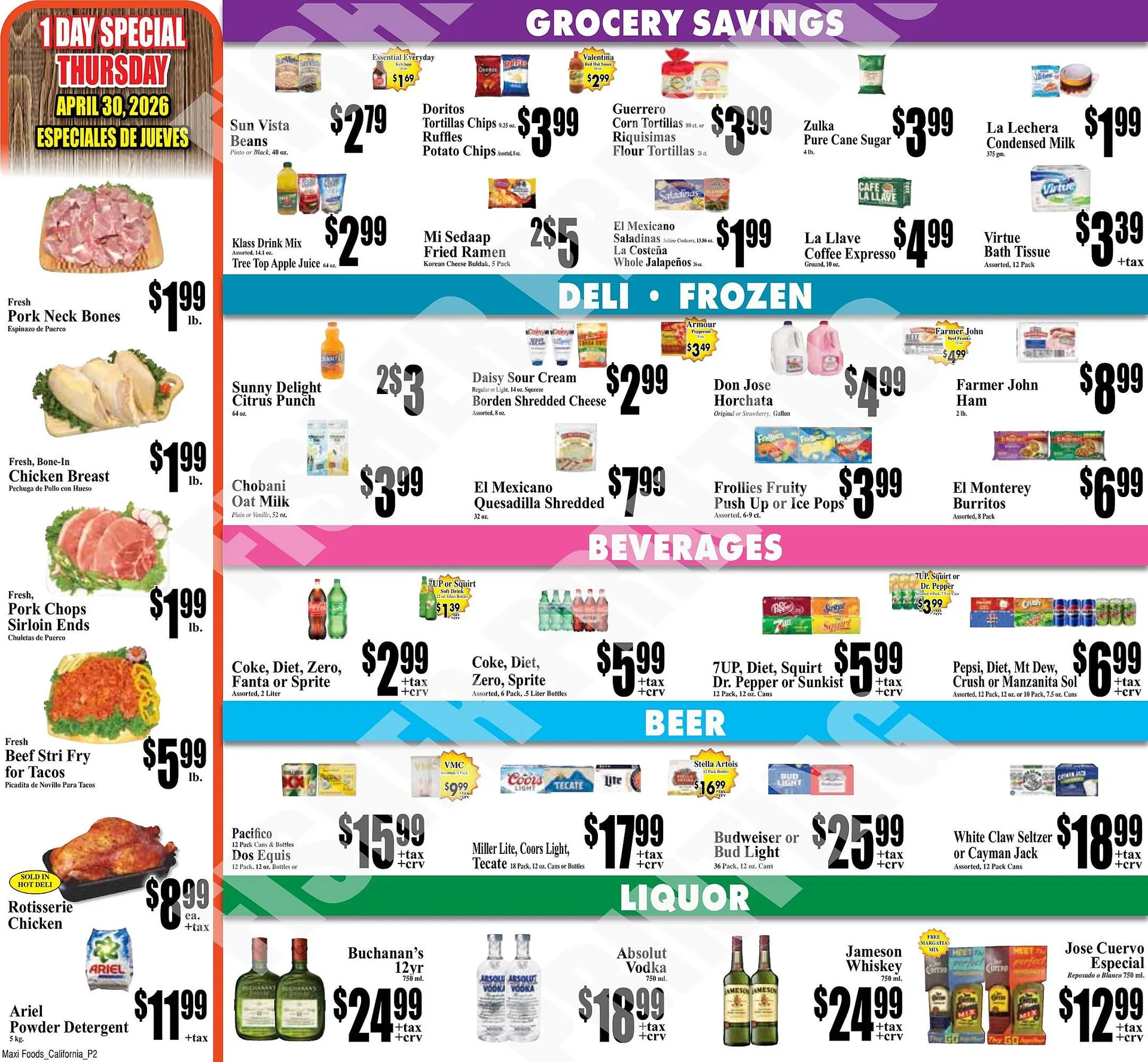 Weekly ad Maxi Foods weekly ad from April 30 to May 5 2026 - Page 2
