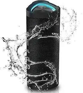 Vanzon Bluetooth Speakers, V40 Wireless Portable Bluetooth Speaker with IPX7 Waterproof, 24H Playtime, 24W Stereo Sound and TWS Dual Pairing, Suitable for Home/Party/Outdoor/Beach
