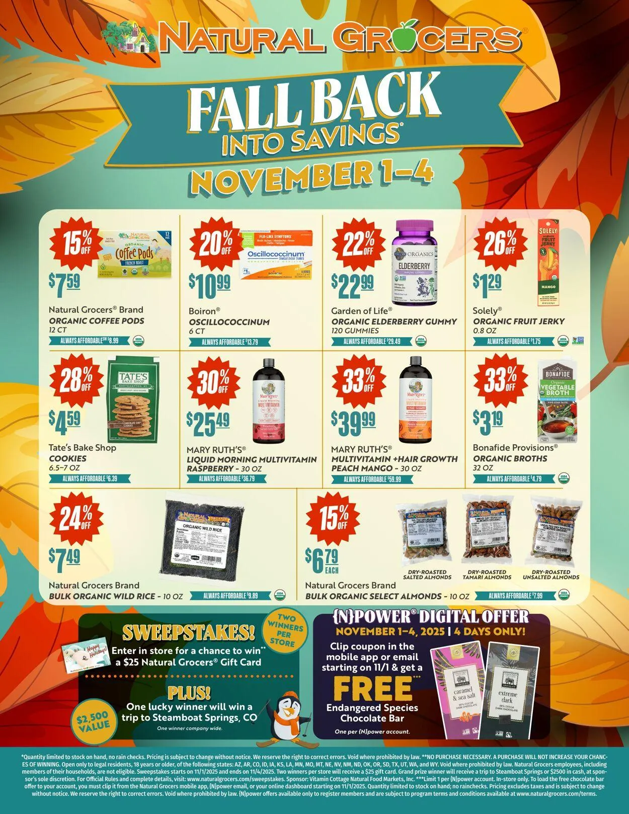 Weekly ad Natural Grocers from October 6 to October 27 2025 - Page 2
