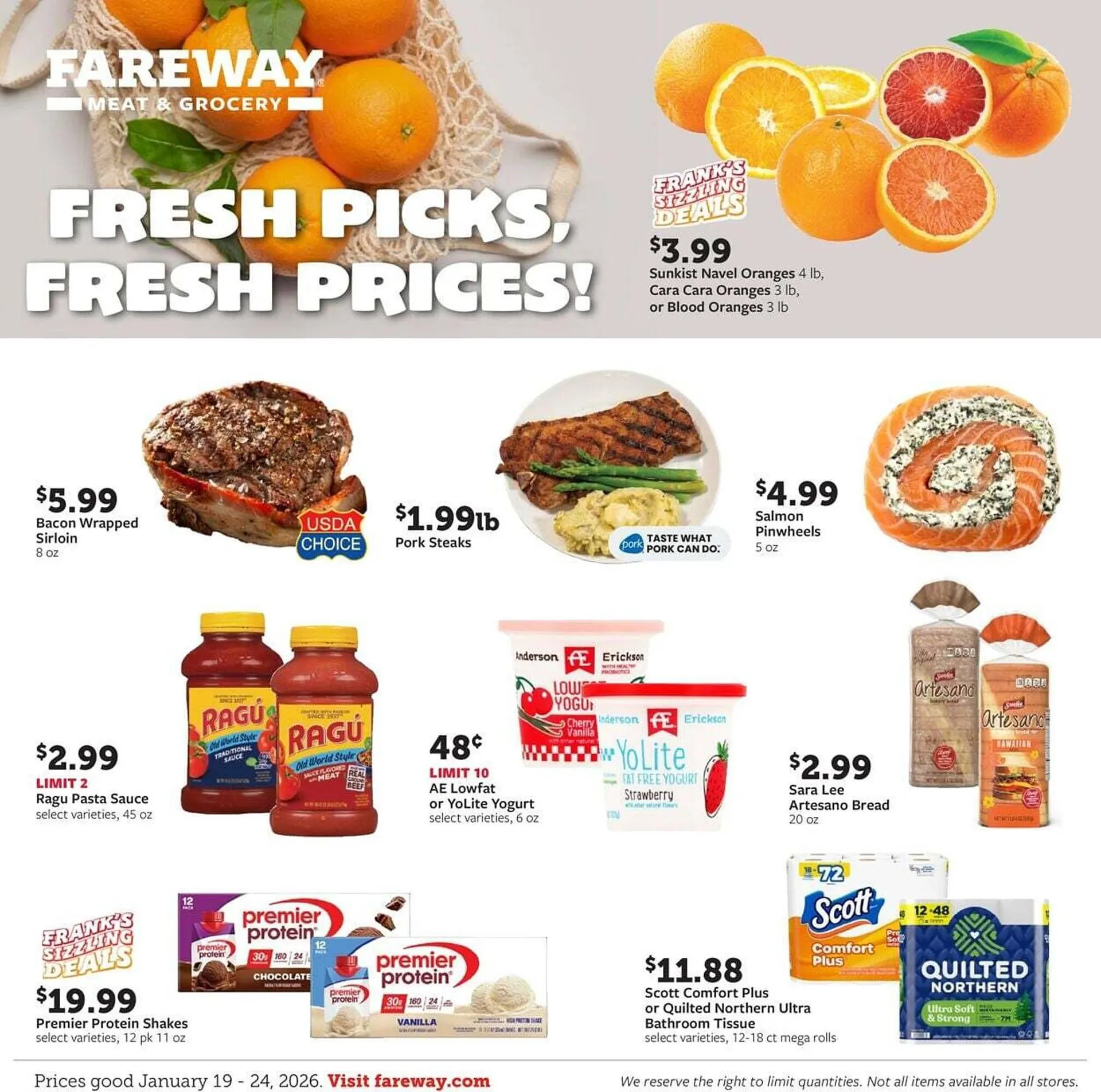 Weekly ad Fareway weekly ad from January 18 to January 24 2026 - Page 1