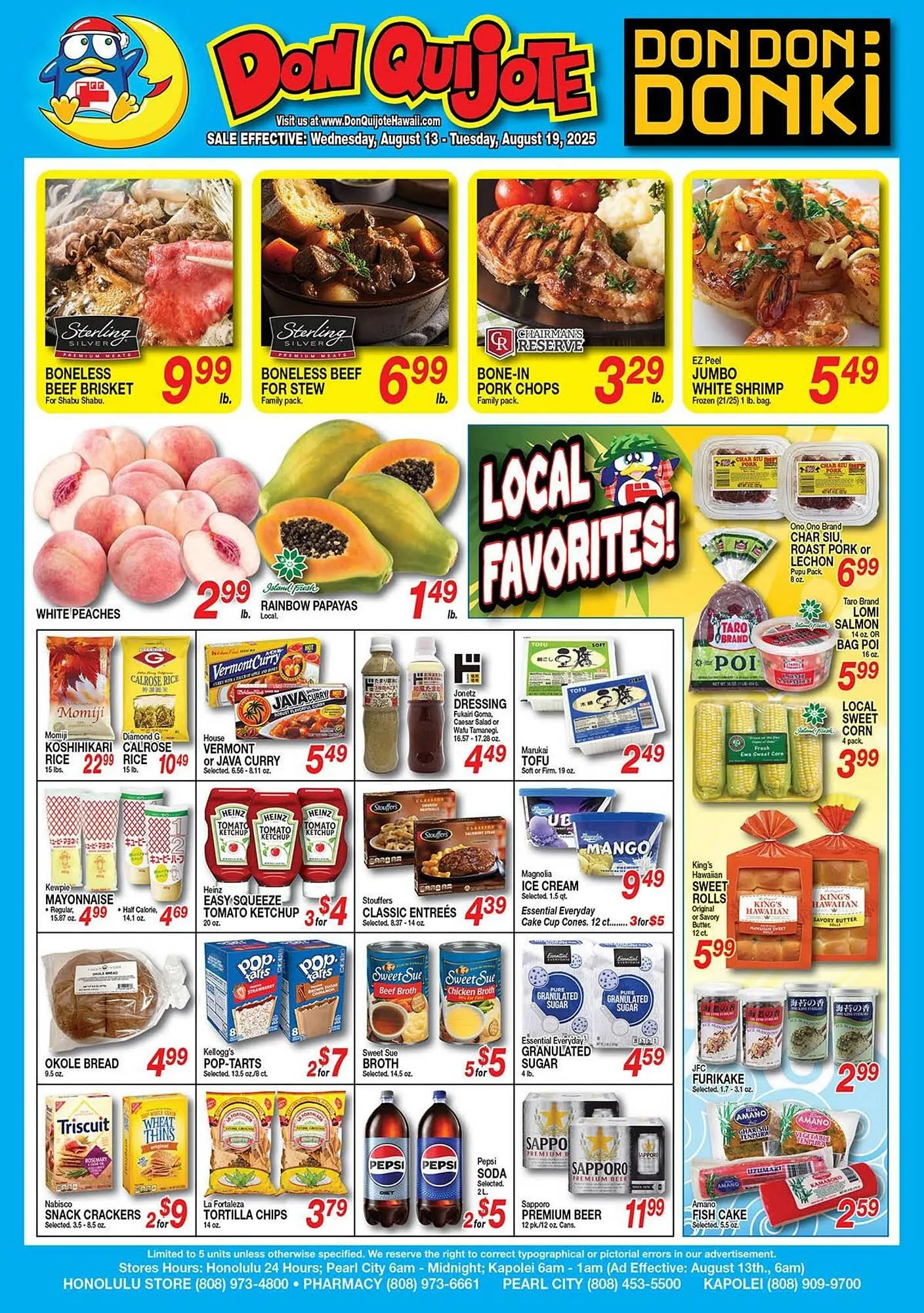 Don Quijote Hawaii Weekly Ad - 1