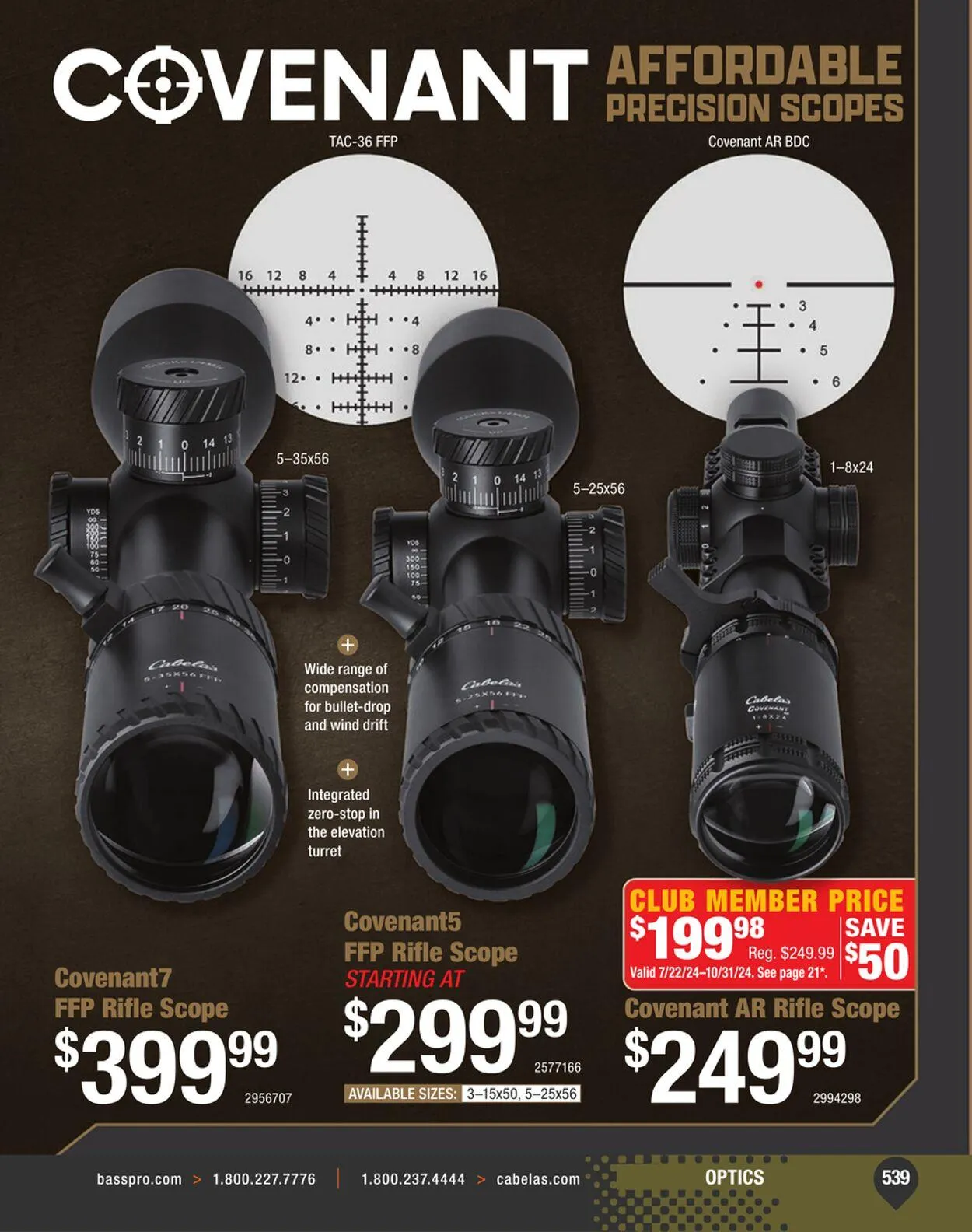 Weekly ad Bass Pro Current weekly ad from September 4 to September 18 2024 - Page 539