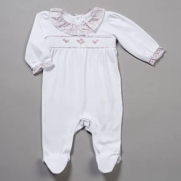 Baby Girl (NB-12M) Rock A Bye Baby® Solid & Floral Sleep & Play