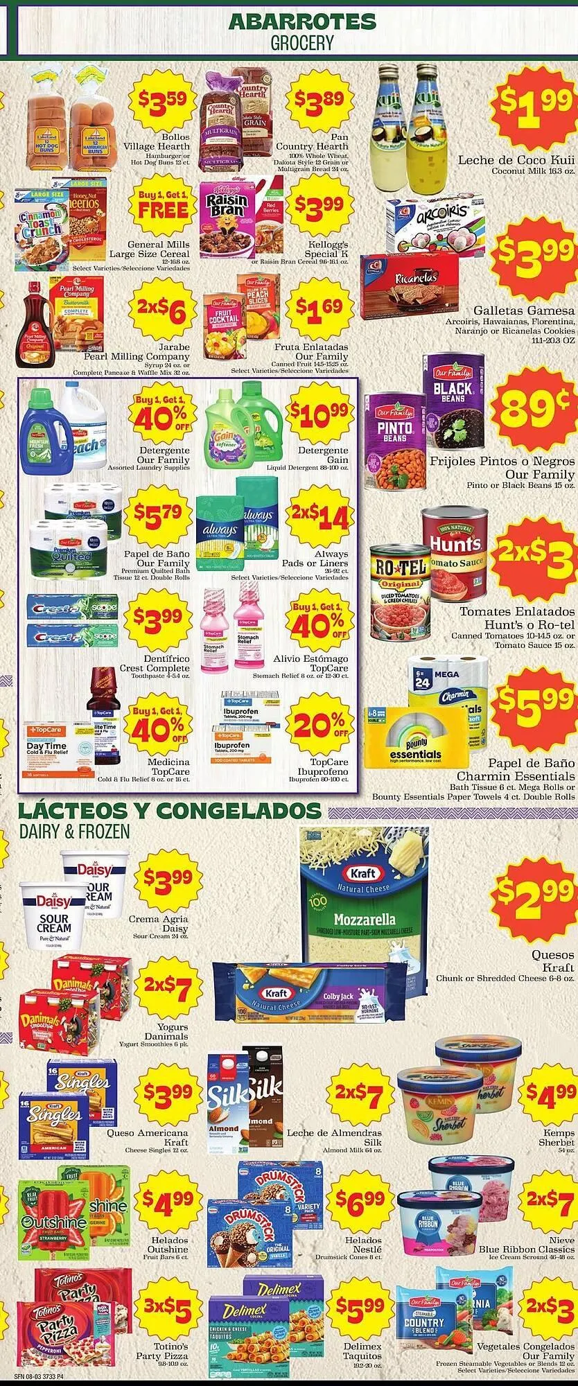 Catálogo de Supermercado Nuestra Familia Weekly Ad 3 de agosto al 9 de agosto 2025 - Página 7